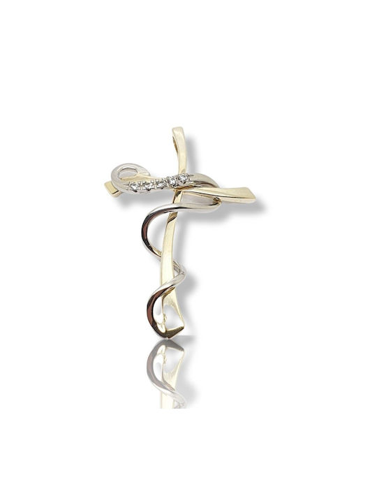 Mentzos Gold Cross 14K