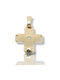 Mentzos Gold Cross 14K