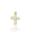 Mentzos Gold Cross 14K with the Crucified