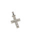 Dimiourgiko Vildiridis Women's White Gold Cross 18K