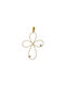 Dimiourgiko Vildiridis Women's Gold Cross 18K