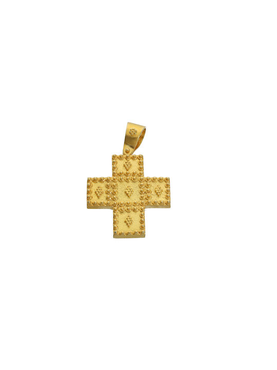 Dimiourgiko Vildiridis Byzantine Cross from Silver