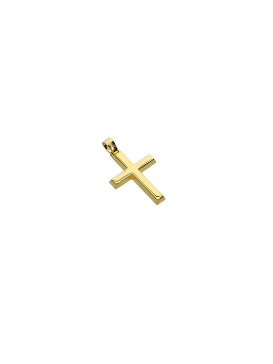 Dimiourgiko Vildiridis Men's Gold Cross 18K