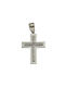 Dimiourgiko Vildiridis Women's White Gold Cross 18K