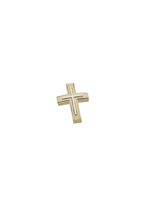 Dimiourgiko Vildiridis Men's Gold Cross 14K