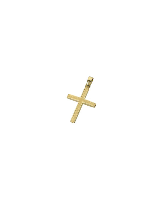 Dimiourgiko Vildiridis Herren Gold Kreuz 14K