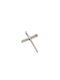 Dimiourgiko Vildiridis White Gold Cross 18K