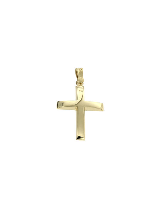 Dimiourgiko Vildiridis Herren Gold Kreuz 18K