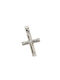 Dimiourgiko Vildiridis Women's White Gold Cross 18K