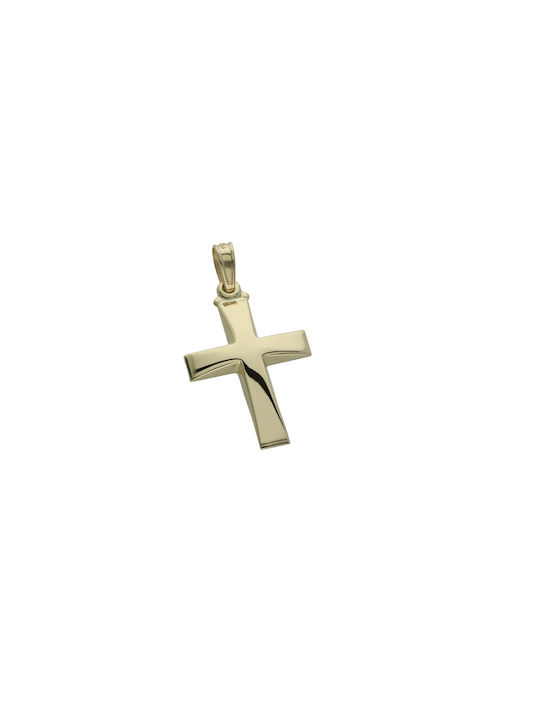 Dimiourgiko Vildiridis Herren Gold Kreuz 14K