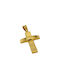 Dimiourgiko Vildiridis Herren Gold Kreuz 14K