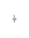 Dimiourgiko Vildiridis White Gold Cross 18K