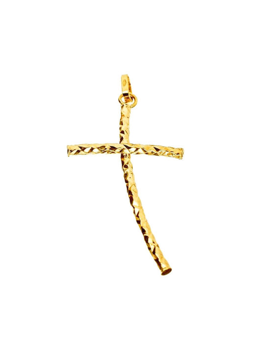 Gatsa Women's Gold Cross 14K