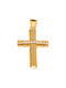 Gatsa Women's Gold Cross 14K