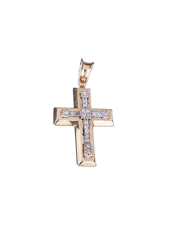 Gatsa Femeiesc Aur Cruce 14K