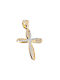 Gatsa Damen Gold Kreuz 14K