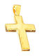 Gatsa Men's Gold Cross 14K