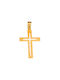 Gatsa Men's Gold Cross 14K