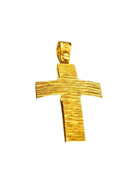 Gatsa Women's Gold Cross 14K