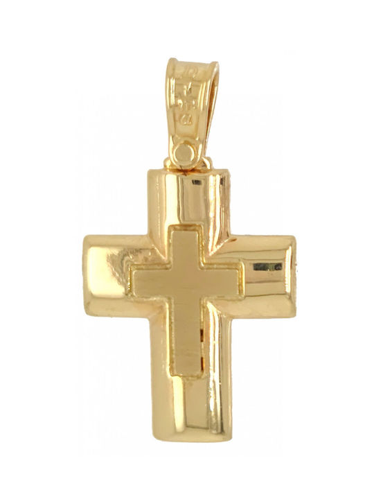 Mertzios.gr Gold Cross 14K