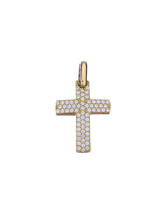 Papoulidis Jewellery Women's Gold Cross 14K