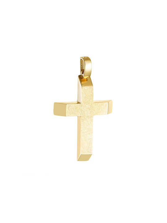 Papoulidis Jewellery Χρυσός Σταυρός 14K