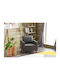 Sestria Armchair Gray 82x81x85cm