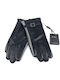 Legend Accessories Men's Leather Touch Gloves Black