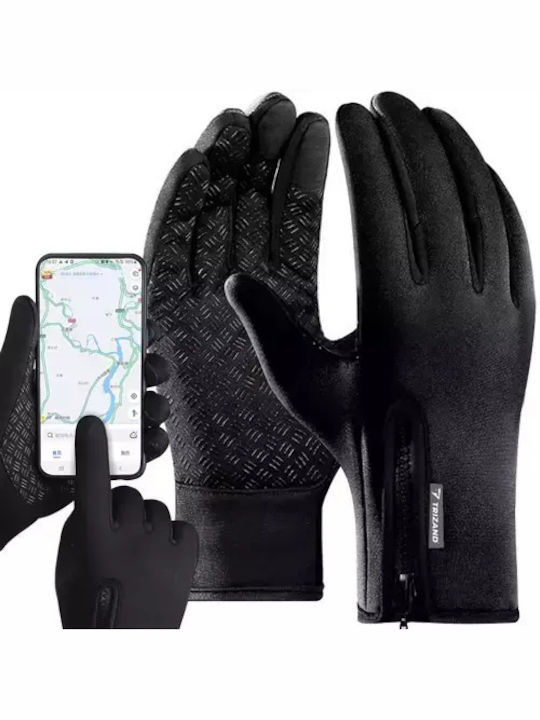 Trizand Unisex Fleece Touch Gloves Multicolour