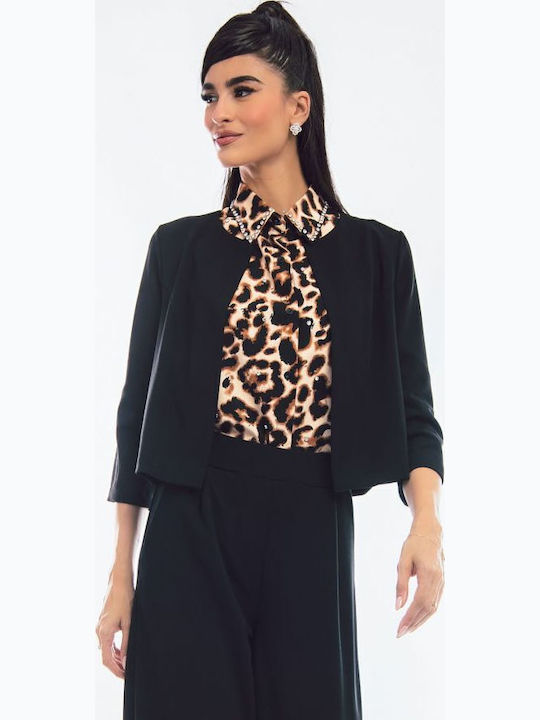 BelleFille Women's Blazer Black