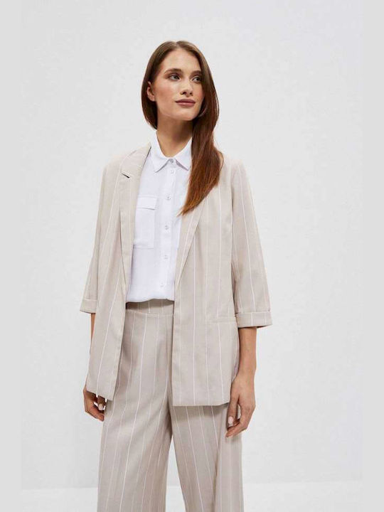 Make your image Women's Blazer Beige