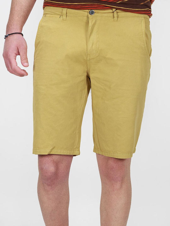 Herrenshorts Chino Gelb