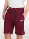 Herrenshorts Burgundisch