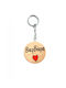 Wooden Art Handmade Keychain Wooden