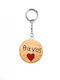 Wooden Art Handmade Wooden Keychain