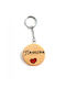 Wooden Art Handmade Keychain Wooden