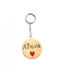 Wooden Art Handmade Keychain Wooden