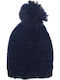 Stamion Ribbed Beanie Cap Navy Blue