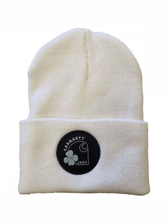 Carhartt Knitted Beanie Cap White