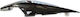 Honda Left Motorcycle Side Plastic for Honda Astrea Grand 110 Black 1pcs