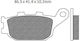 Newfren Motorcycle Brake Pads for Yamaha MT-09