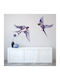 Dekorativer Aufkleber Wand 1Stück 70x45cm Caravelshop