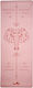 Niyamas Yoga/Pilates Mat Pink with Carry Strap (183x68x0.5cm)