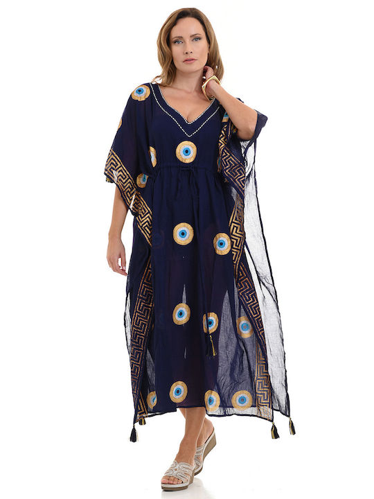 MiandMi Feminin Caftan de Plajă Aur