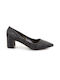 Fshoes Pointed Toe Black Heels