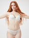 Gisela Lace Underwear Set with Bra & Slip White