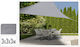 Koopman Sonnensegel Gray 3x3m C46400390
