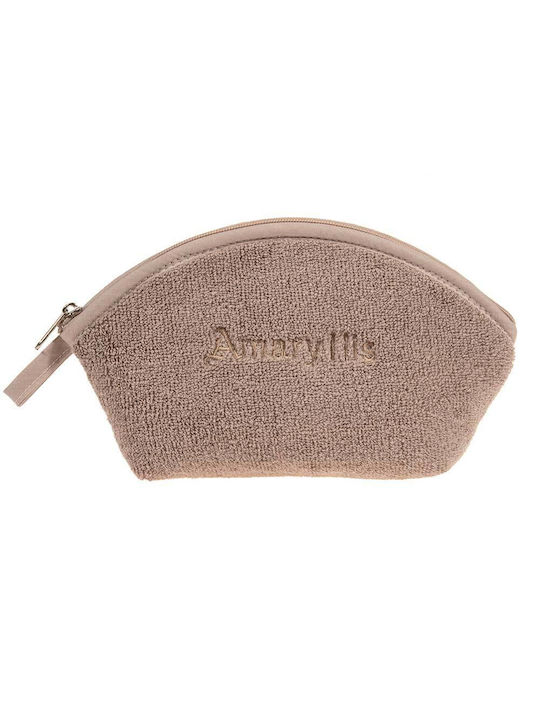 Amaryllis Slippers Damen Necessaire in Braun Farbe 22cm