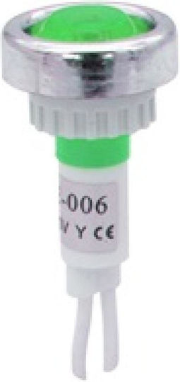 LED Indicator luminos Verde 10buc 02.011.0197