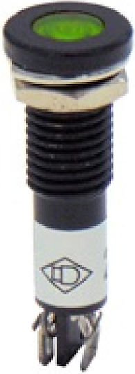 LED Ενδεικτική Λυχνία Πράσινο 10τμχ 02.011.0143